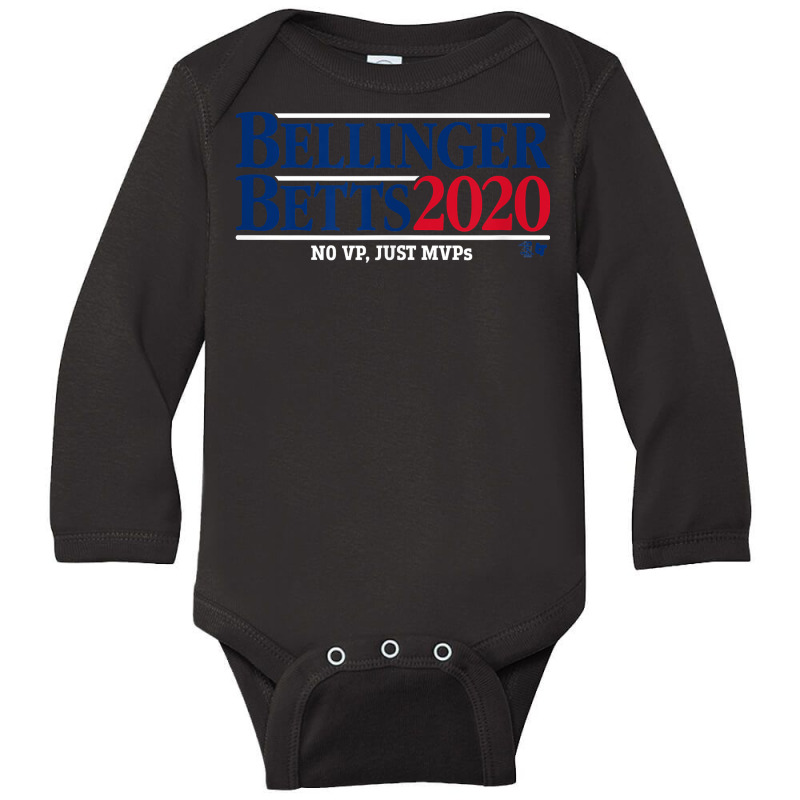 Officially Licensed Bellinger & Betts   Bellinger Long Sleeve Baby Bodysuit | Artistshot