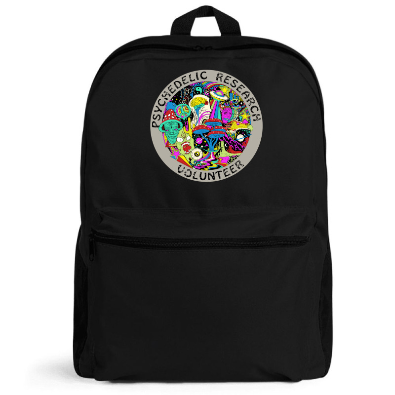 Psychedelic Mushroom Trip Gift   Psychedelic Resea Backpack | Artistshot