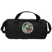 Psychedelic Mushroom Trip Gift   Psychedelic Resea Duffel Bag | Artistshot