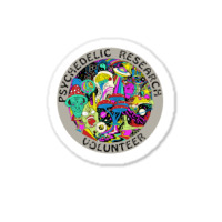 Psychedelic Mushroom Trip Gift   Psychedelic Resea Sticker | Artistshot