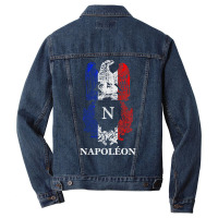 Napoleon Bonaparte Eagle Emblem Insignia French Fl Men Denim Jacket | Artistshot