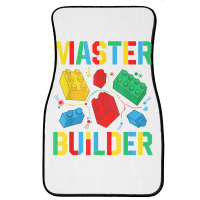 Master Builder Kids Building Blocks Brick Toy Mast Front Car Mat | Artistshot