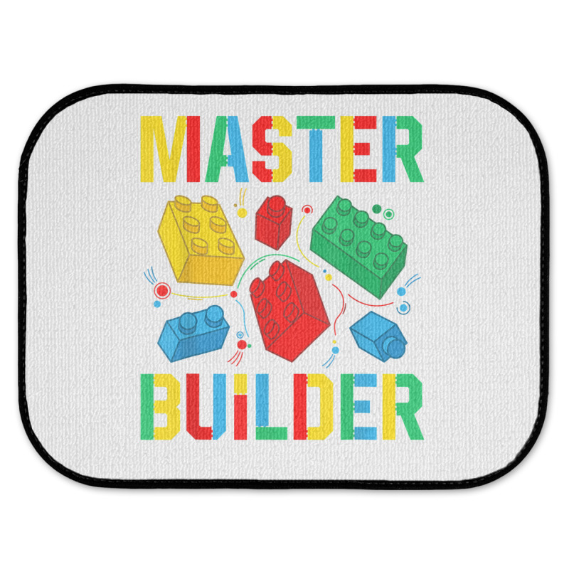 Master Builder Kids Building Blocks Brick Toy Mast Rear Car Mat | Artistshot