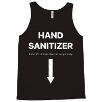 Mens Hand Sanitizer Funny Adult Humor Mens Xmas Ga Tank Top | Artistshot