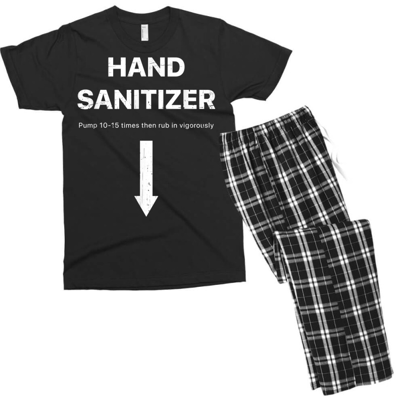 Mens Hand Sanitizer Funny Adult Humor Mens Xmas Ga Men's T-shirt Pajama Set by tamicam | Artistshot