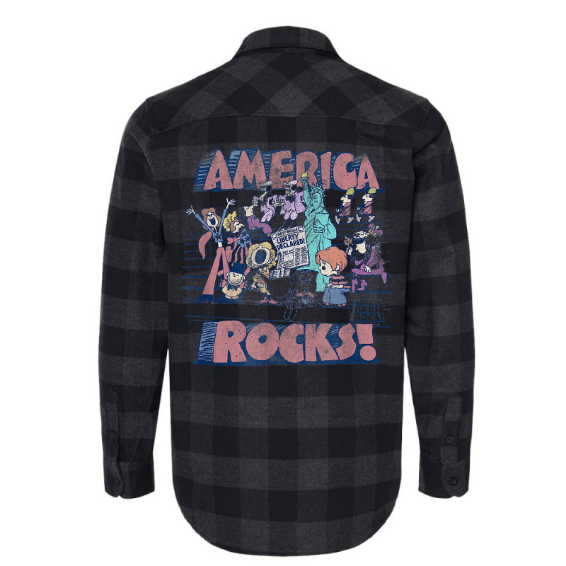 Schoolhouse Rock America Rocks T Shirt Flannel Shirt | Artistshot