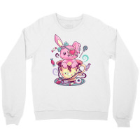 Kawaii Pastel Goth Cute Creepy Rabbit Menhera Occu Crewneck Sweatshirt | Artistshot