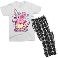 Kawaii Pastel Goth Cute Creepy Rabbit Menhera Occu Men's T-shirt Pajama Set | Artistshot