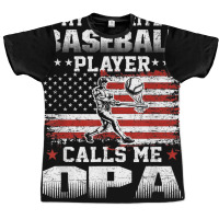 Mens My Favorite Baseball Player Calls Me Opa Shir Graphic T-shirt | Artistshot