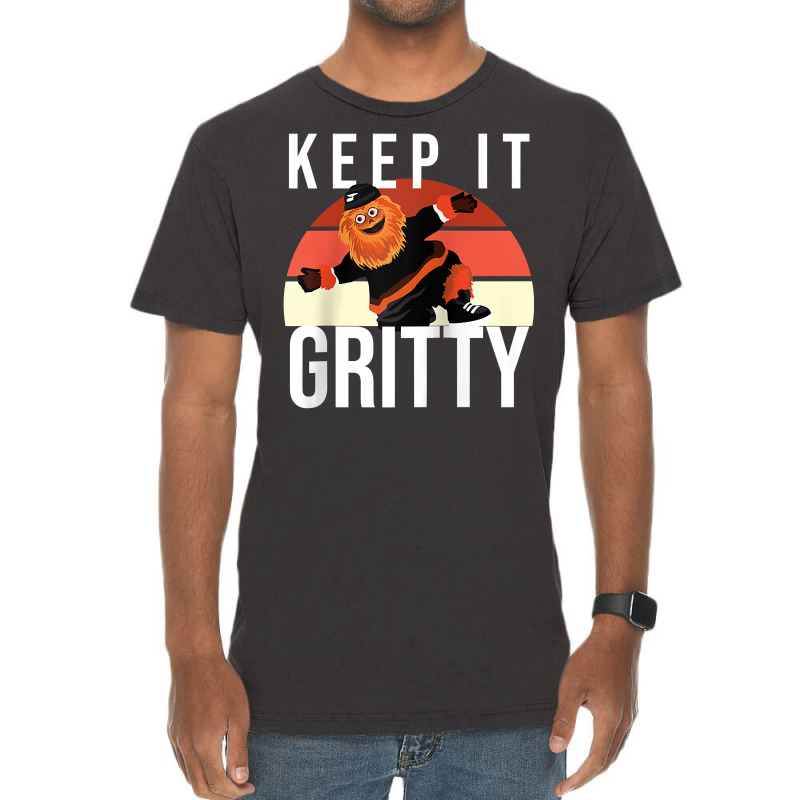 Keep It Gritty And Rock Philadelphia Raglan Baseba Vintage T-shirt | Artistshot