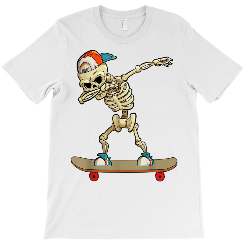 Skateboard Dabbing Skeleton Funny Dab Kids T Shirt T-shirt | Artistshot