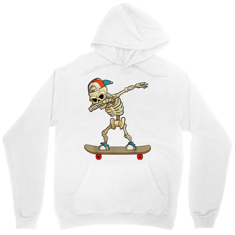 Skateboard Dabbing Skeleton Funny Dab Kids T Shirt Unisex Hoodie | Artistshot