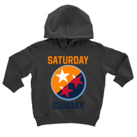 Tennessee Weekend Fan Of The Vols Football Orange Toddler Hoodie | Artistshot