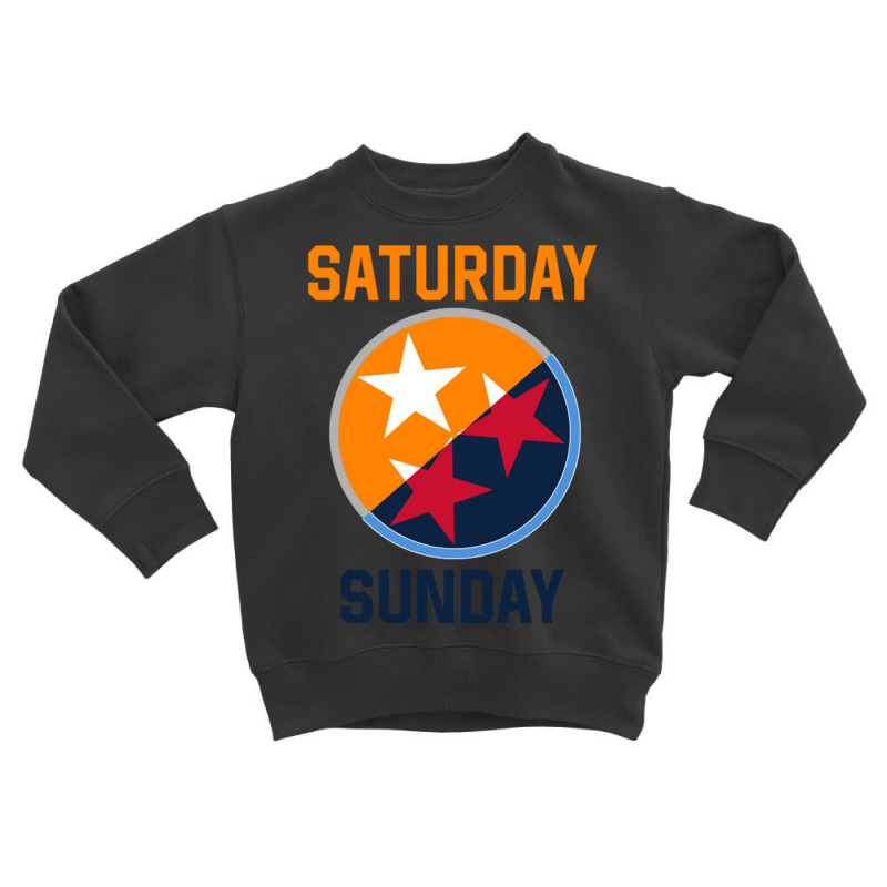 Tennessee Weekend Fan Of The Vols Football Orange Toddler Sweatshirt by voutsro | Artistshot