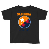 Tennessee Weekend Fan Of The Vols Football Orange Toddler T-shirt | Artistshot