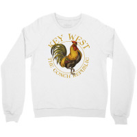 Key West Florida Vintage Rooster Design Souvenir T Crewneck Sweatshirt | Artistshot