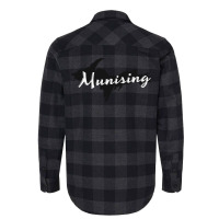 Munising Up Upper Peninsula Michigan Graphic Yoope Flannel Shirt | Artistshot