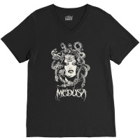 Medusa Greek Mythology Gothic T Shirt V-neck Tee | Artistshot