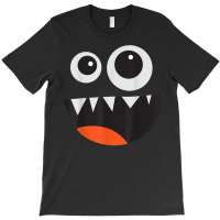 Men's Women's Cute Monster Face Costume Halloween T-shirt | Artistshot