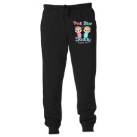 Mens Cute Pink Or Blue Daddy Loves You   Gender Re Unisex Jogger | Artistshot