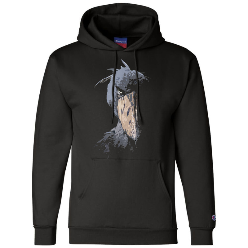 Shoebill African Bird Aztec Mayan Bird Lover Cool Champion Hoodie by bellaaa | Artistshot