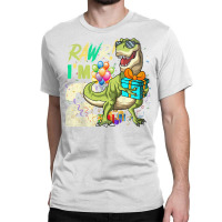 Kids Rawr I'm 2 Second Rex 2nd Birthday Dinosaur 2 Classic T-shirt | Artistshot