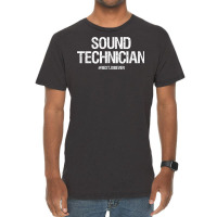 Sound Technician T Shirt I Gift Tonmeister Tonengi Vintage T-shirt | Artistshot