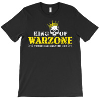 King Of Warzone Gamer Gift Calls For Duty Cod Gami T-shirt | Artistshot