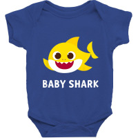 Kids Pinkfong Baby Shark Baby Bodysuit | Artistshot