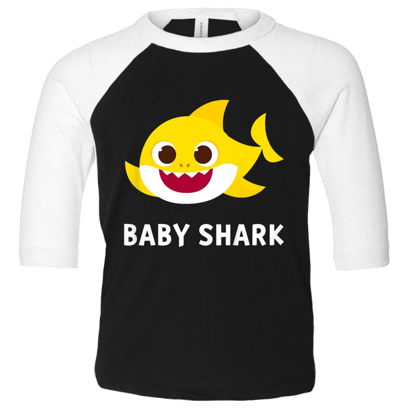 Kids Pinkfong Baby Shark Toddler 3/4 Sleeve Tee by adarandella | Artistshot