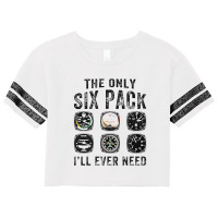 Pilots Six Pack Airplane Instruments Scorecard Crop Tee | Artistshot