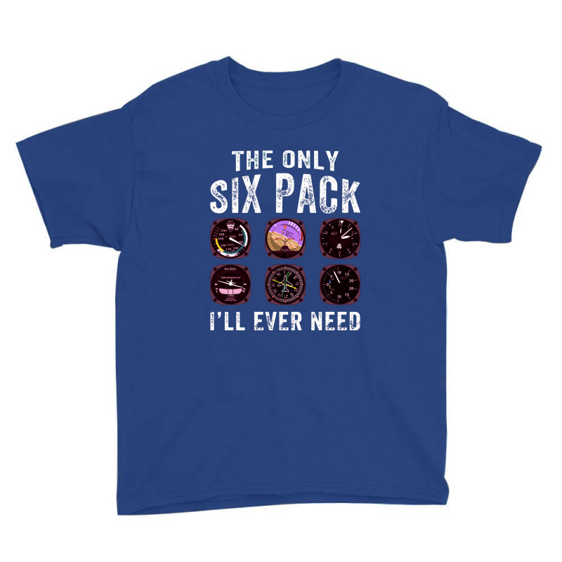 Pilots Six Pack Airplane Instruments Youth Tee by wakmunib | Artistshot