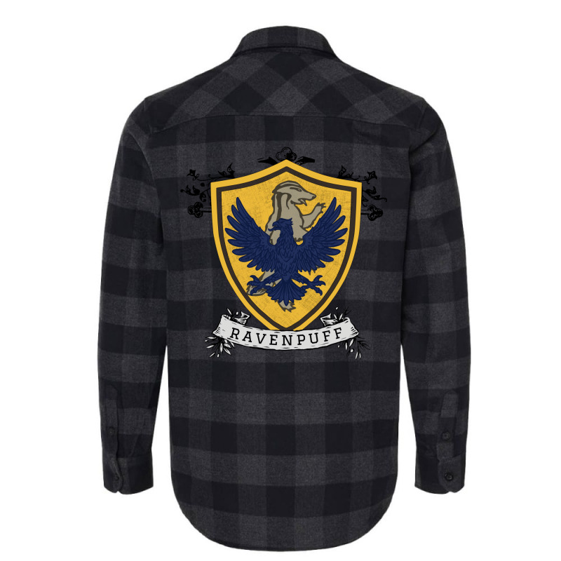 Ravenpuff Hybrid House 21 Flannel Shirt by marreokrama | Artistshot