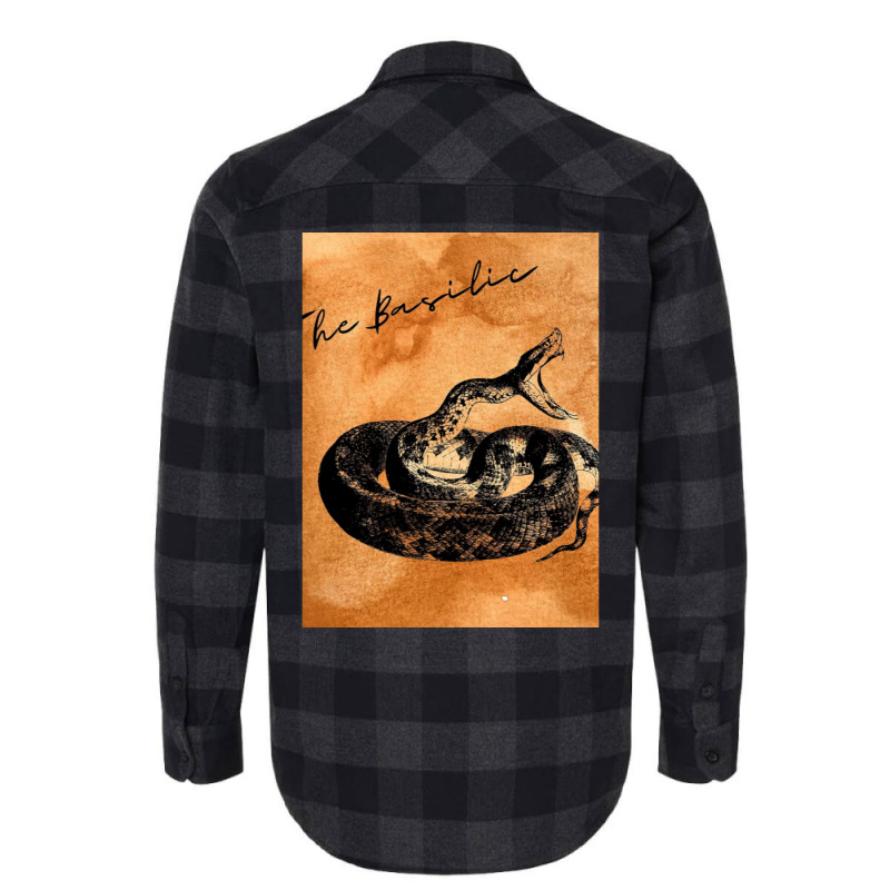 The Snake Flannel Shirt by hismanmurschz | Artistshot