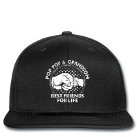 Pop Pop And Grandson Best Friends For Life Printed Hat | Artistshot