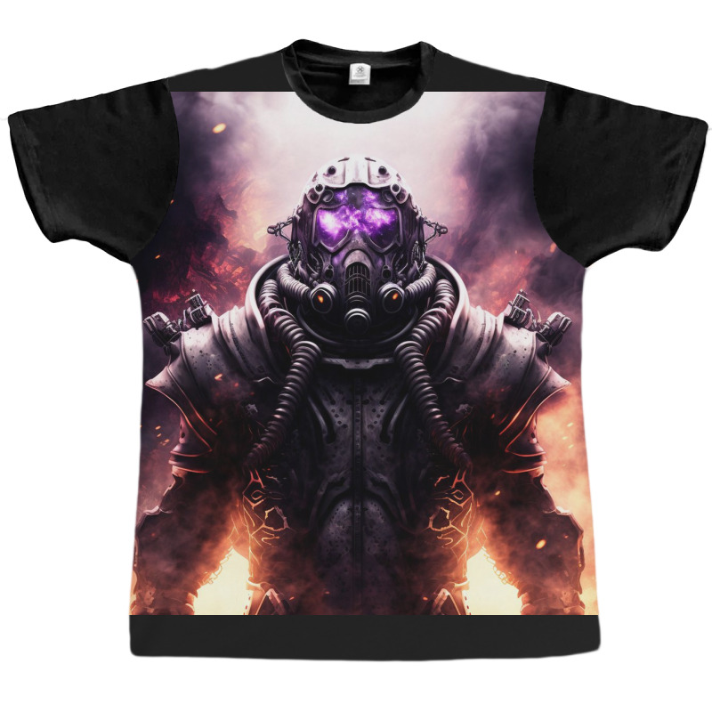 Scary Robots Xi Graphic T-shirt by TheDol | Artistshot