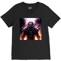 Scary Robots Xi V-neck Tee | Artistshot