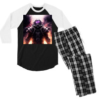 Scary Robots Xi Men's 3/4 Sleeve Pajama Set | Artistshot