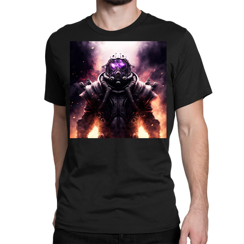 Scary Robots Xi Classic T-shirt by TheDol | Artistshot