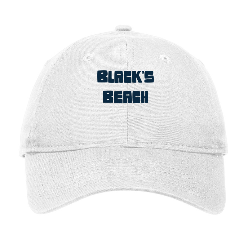 Blacks Beach Blue Adjustable Cap by andriscicalau | Artistshot