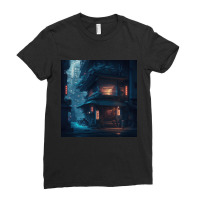 Night Street Ladies Fitted T-shirt | Artistshot