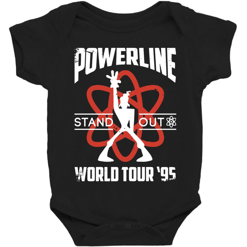 Powerline Stand Out World Tour 95 Baby Bodysuit by Modena art | Artistshot