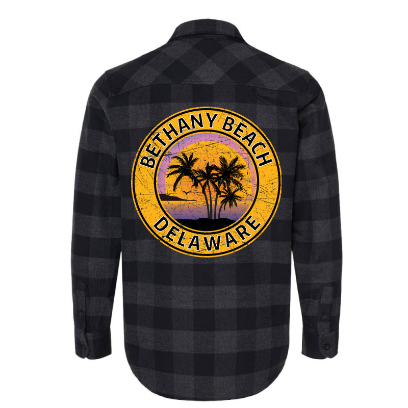 Bethany Beach Delaware Funny Flannel Shirt | Artistshot