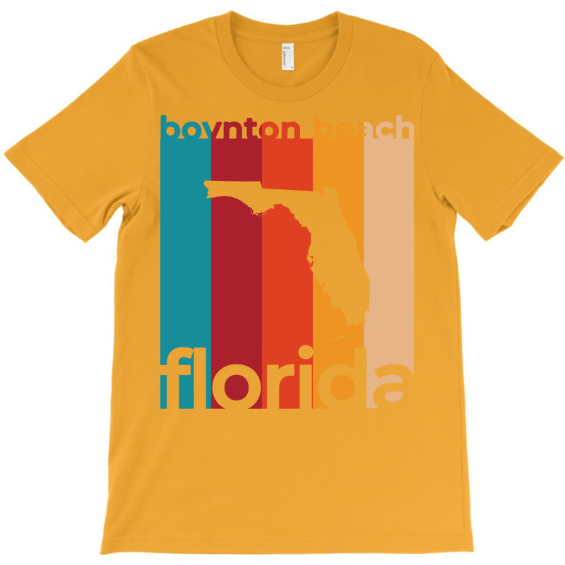 Boynton Beach Florida Retro Trending T-shirt | Artistshot