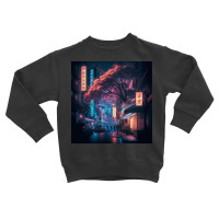 Neon City Images Toddler Sweatshirt | Artistshot