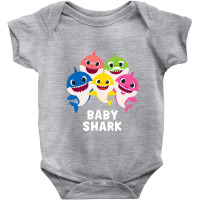 Pinkfong Baby Shark Baby Bodysuit | Artistshot