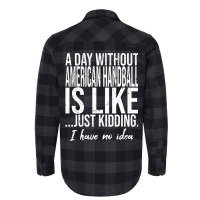 American Handball Funny Gift Idea Cute Flannel Shirt | Artistshot