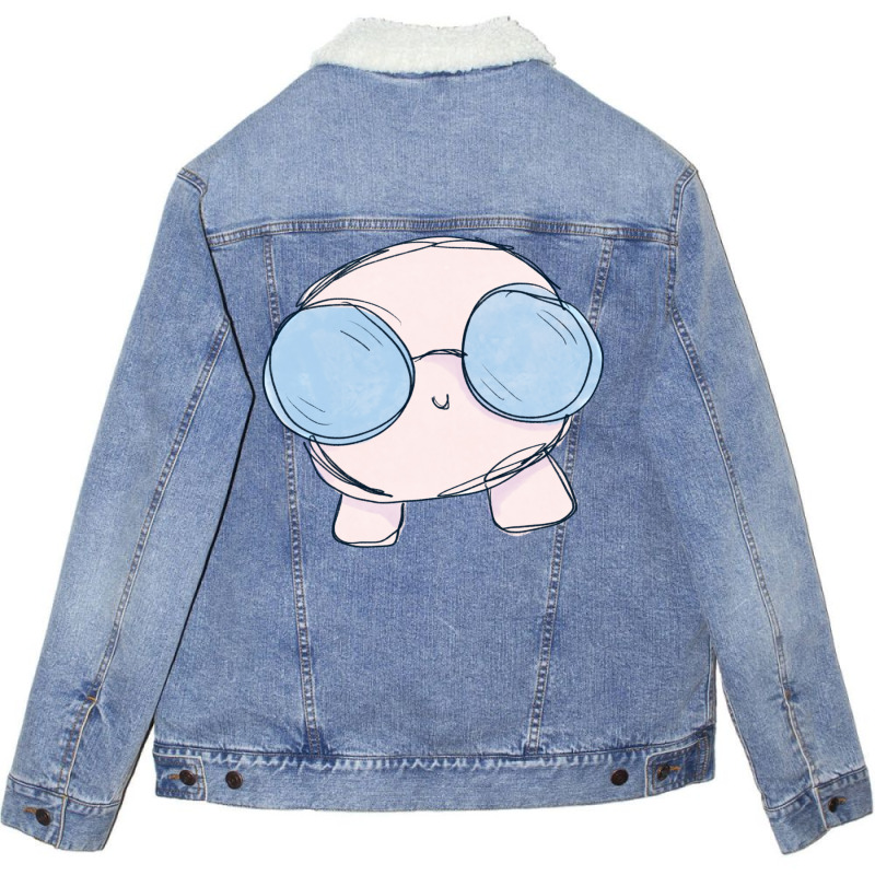 Sire Gloop (sketchy Style) Unisex Sherpa-Lined Denim Jacket by riolomehanl | Artistshot