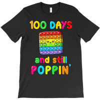 Kids Happy 100 Days Of School And Still Poppin 100 T-shirt | Artistshot