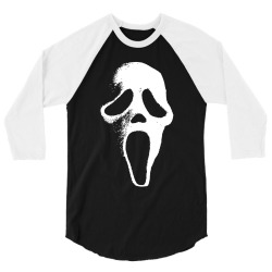 scream mask horror 3/4 Sleeve Shirt | Artistshot
